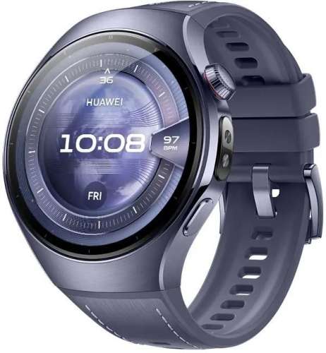 Смарт-часы Huawei Watch 5 Rates-L39L,  46мм,  1.5",  фиолетовый/фиолетовый [55020evl]